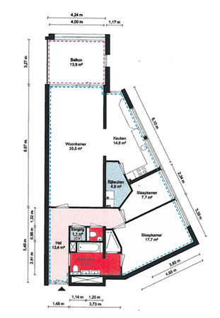 Floorplan - Havenzicht 10, 6051 EC Maasbracht